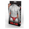 Goal Line Lace Up Jockstrap L/xl Red