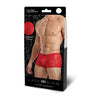 Lace King Lace Trunks M/l Red