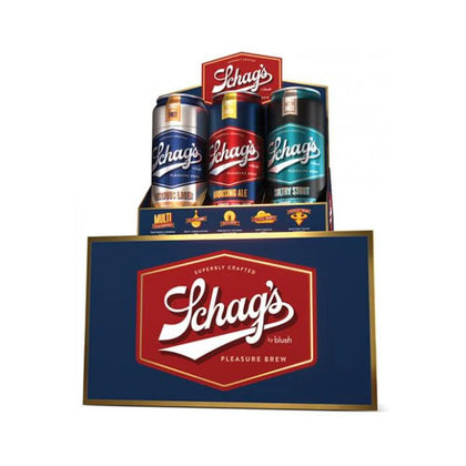 Blush Schag's Beer Can Stroker 6 Pack