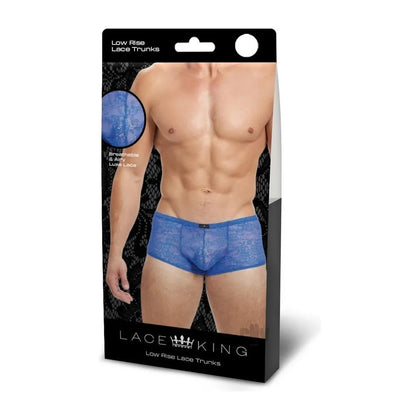 Lace King Lace Boxers L/xl Blu