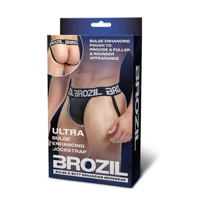 Brozil Mesh Jocks L/xl Blk