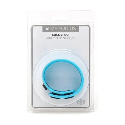 Myu Silicone Cock Strap Lt Blue