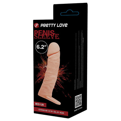 Pretty Love Penis Sleeve Medium-Flesh