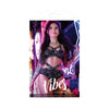 Vibes Karma's A Bitch Metallic Bra/pnty Blk M/l