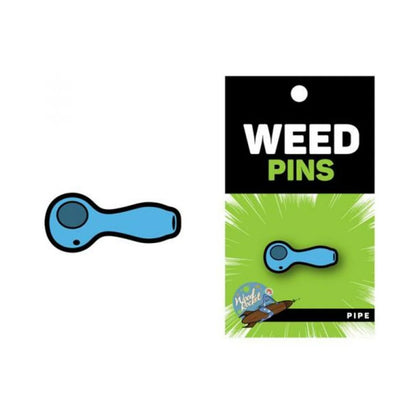 Weed Pin Blue Weed Pipe