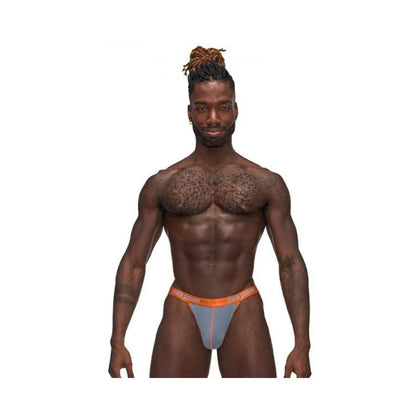 Mp Casanova Uplift Thong Gray L/xl