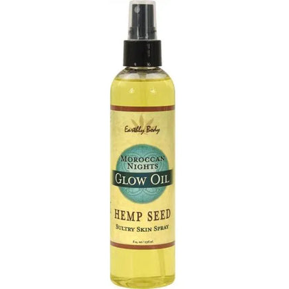 Earthly Body Glow Oil Moroccan Nights 8 Ounce Spray