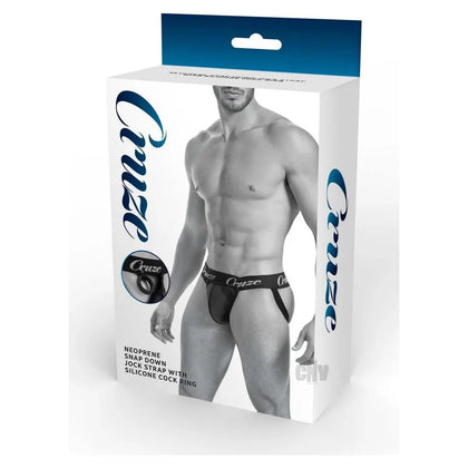 Cruze High Bar Jock W/cring S/m Blk