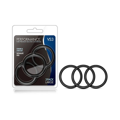 Performance - Vs3 Pure Premium Silicone Cockrings - Large