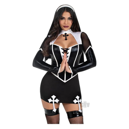 Holy Hottie Set 2pc Sm Blk/wht