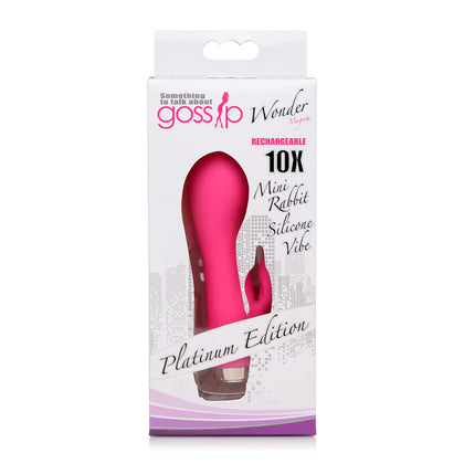 Gossip Wonder 10X Rechargeable Mini Rabbit Magenta