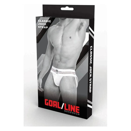 Goal Line Class Jockstrap S/m Wht