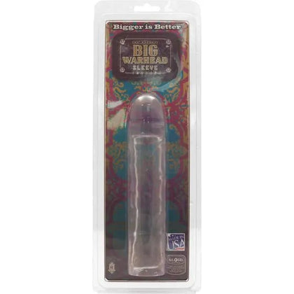 Big Warhead Sleeve 8 Inch Clear