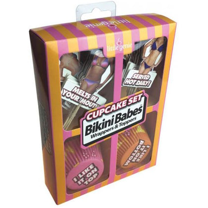 Bikini Babes Cupcake Set Wrappers & Toppers