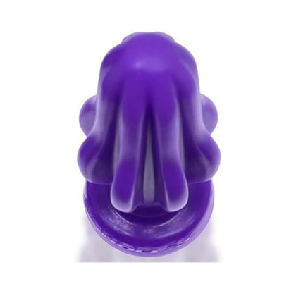 Oxballs Airhole-3 Finned Buttplug Silicone Large Eggplant