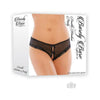 Barely Bare Double Window Panty Black O/s