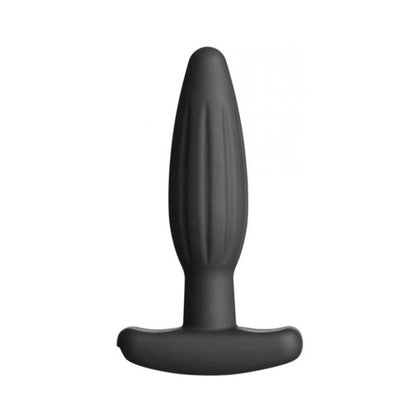 Noir Silicone Rocker Small Butt Plug