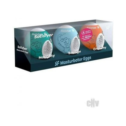 Satisfyer Masturbator Egg 3er Nau/sav