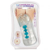 Cloud 9 Personal Double Ended Beaded Stroker Clear