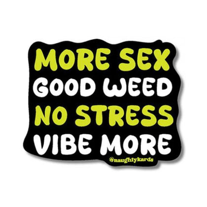 More Sex Sticker - Pack Of 3