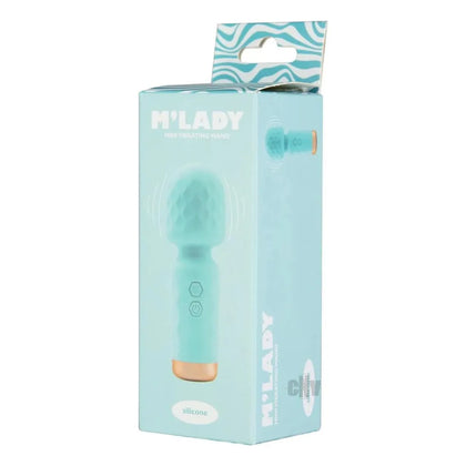 Mlady Mini Vibrating Wand Teal