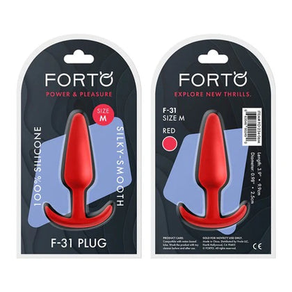 FORTO F-31 Plug Red Medium