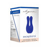 Elegance Dual Motor Clitoral Stimulator Exceptional Blue