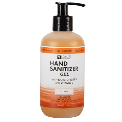 Hand Sanitizer Citrus 8.12oz - Concept Naturals