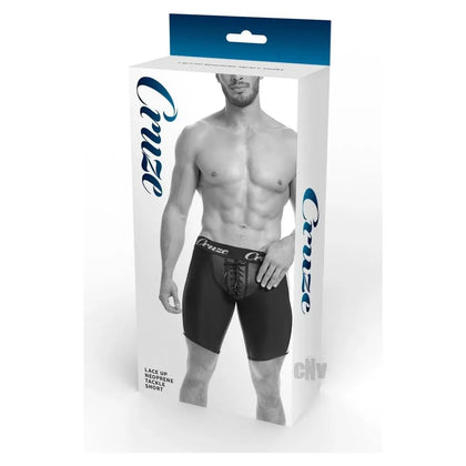 Cruze Kickoff Lace Up Short L/xl Blk