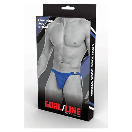 Goal Line Low Rise Jockstrap S/m Blu