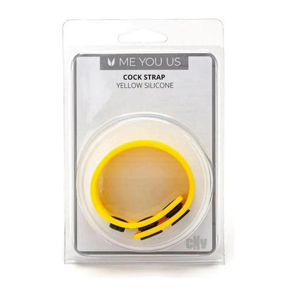 Myu Silicone Cock Strap Yellow