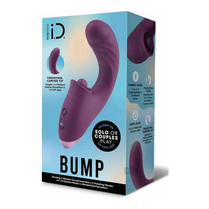 Bodywand Id Bump Dual Stim Wine