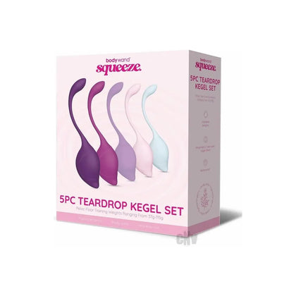 Bw Squeeze Teardrop Kegals 5pc 37-115g