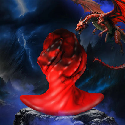 Creature Cock Dragonspawn Plug Lg Red