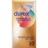 Durex Invisible - Unleash Your Sensuality with 10 Ultra-Thin Condoms - Adult Naughty Store