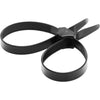 Misbehaved Zip Tie Police Cuffs - KinkMaster Series 500 - Unisex - Versatile Restraints for Intense Roleplay - Black - Adult Naughty Store