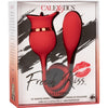 French Kiss™ Casanova Sensual Flickering Teaser Vibrating Bullet - Model X123 - Unisex Dual Stimulation Toy - Intimate Pleasure - Midnight Black