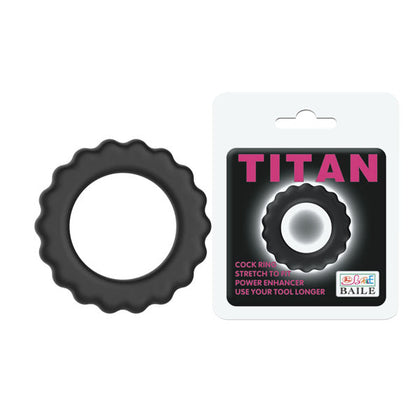 Titan Cock Ring Black