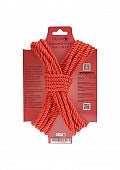 Ouch! Bondage Rope - 10 Meter - Nylon - Red