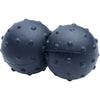 Dragon's Orbs Textured Silicone Magnetic Balls - Model D108 - Unisex - Nipple Stimulation - Black - Adult Naughty Store