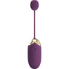 Abner Remote Control Vibrating Egg - Model A12 - Unisex - Clitoral and G-Spot Stimulation - Midnight Black