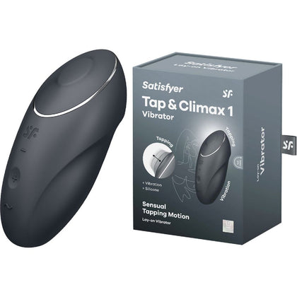 Satisfyer Tap & Climax 1 - Grey - Adult Naughty Store