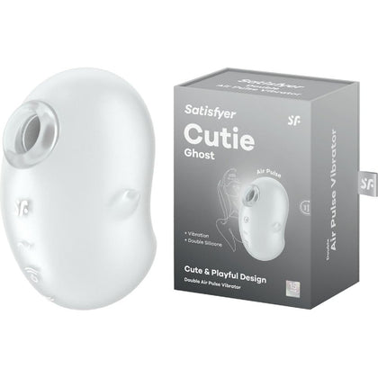 Satisfyer Cutie Ghost - White - Adult Naughty Store