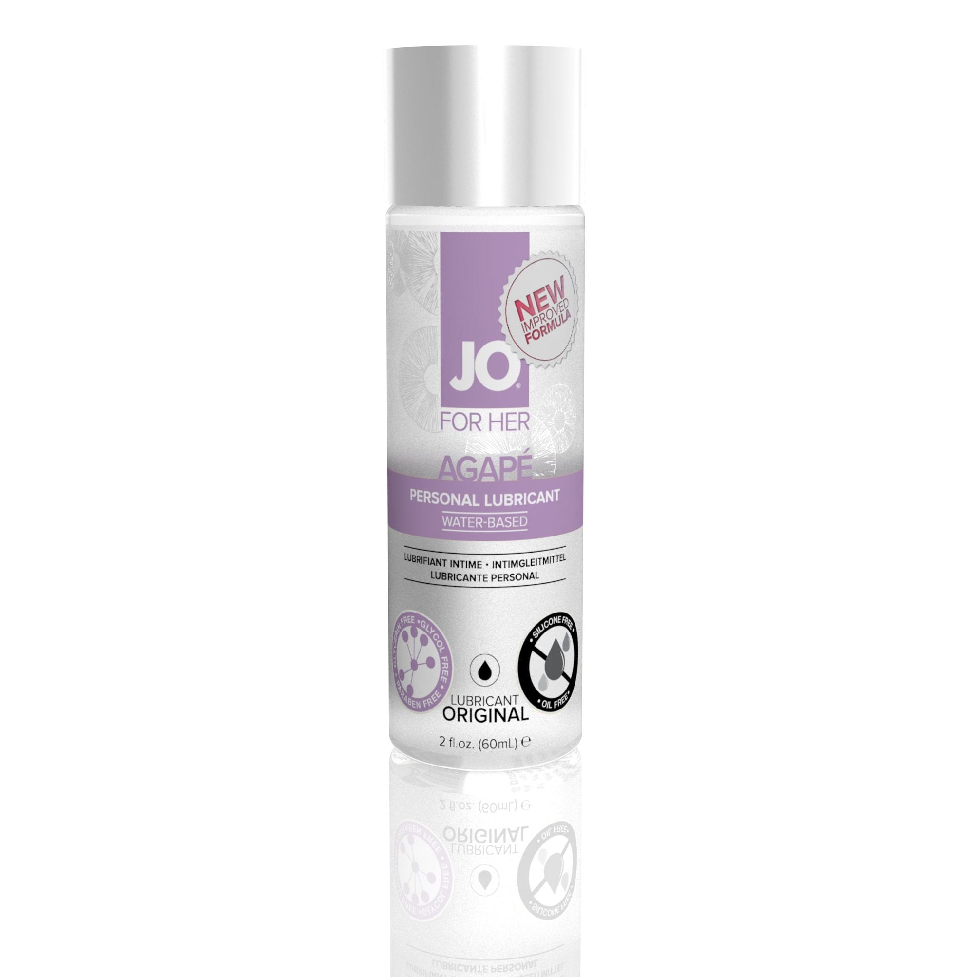 JO Agape Lubricant 2 Oz / 60 ml