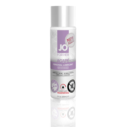 JO Agape Lubricant Warming 2 Oz / 60 ml