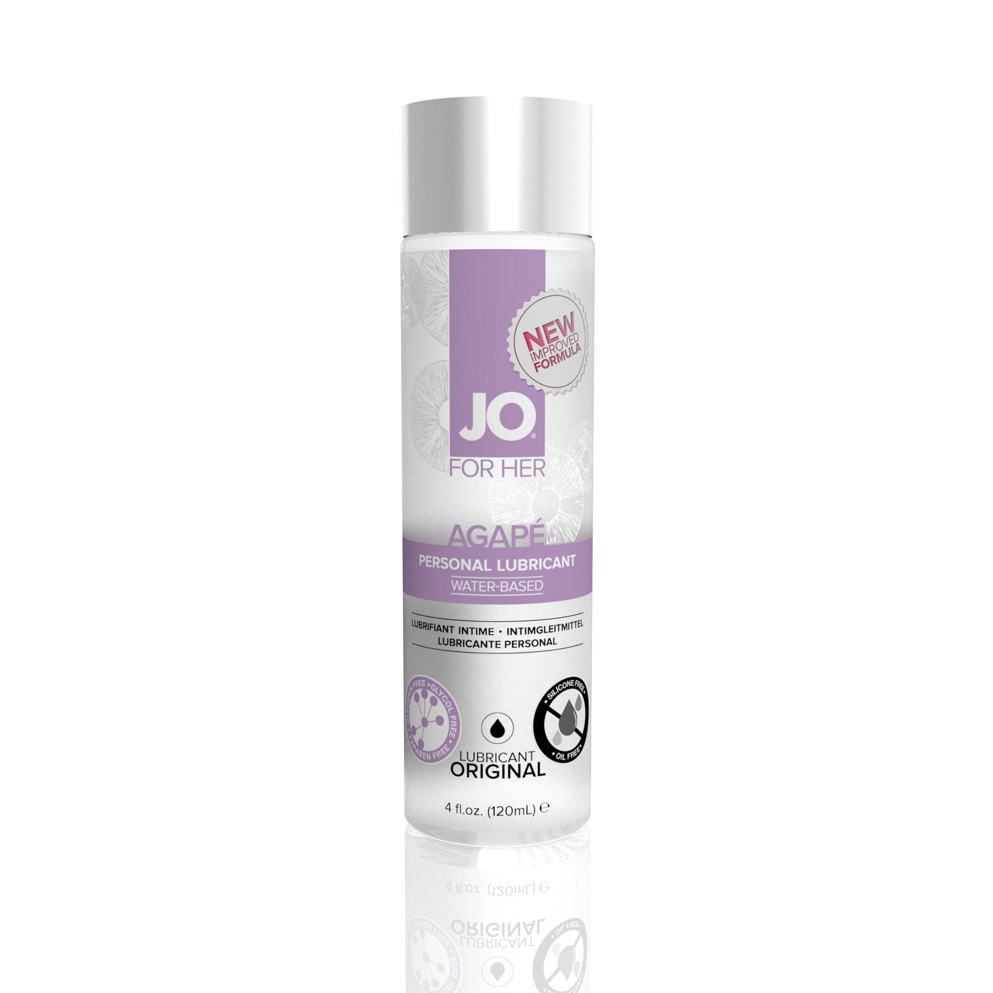 JO Agape Lubricant 4 Oz / 120 ml