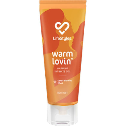 DareDevil Warm Lovin' Gel 80ml Sensual Lubricant for Enhanced Intimacy for All Genders, Perfect for All Areas of Pleasure, Clear