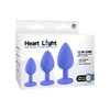 Heart Inc. Silicone Anal Training Kit - Model No. HLT-01 - Unisex - Anal - Blue - Adult Naughty Store