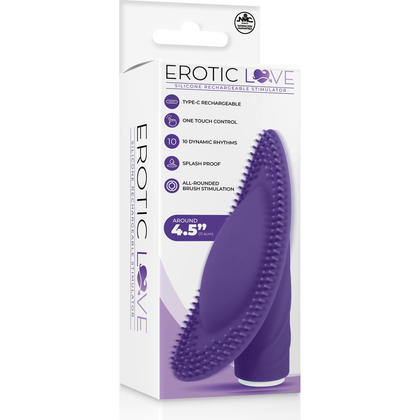 Introducing the Silicone 10-Speed Rechargeable Vibrator in Purple by Silicone. Enjoy the perfect pleasure companion for intimate moments.