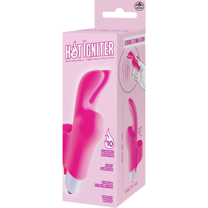 Pink Vibrating Erotic Finger Sleeves by the Vibrant Sensations - Model VX-100 - Unisex - For Foreplay - Pink